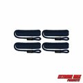 Extreme Max Extreme Max 3006.2993 BoatTector Solid Braid MFP Dock Line Value 4-Pack - 3/8" x 15', Royal Blue 3006.2993